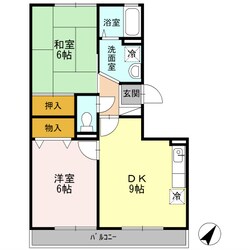 サンピア・Ｋの物件間取画像